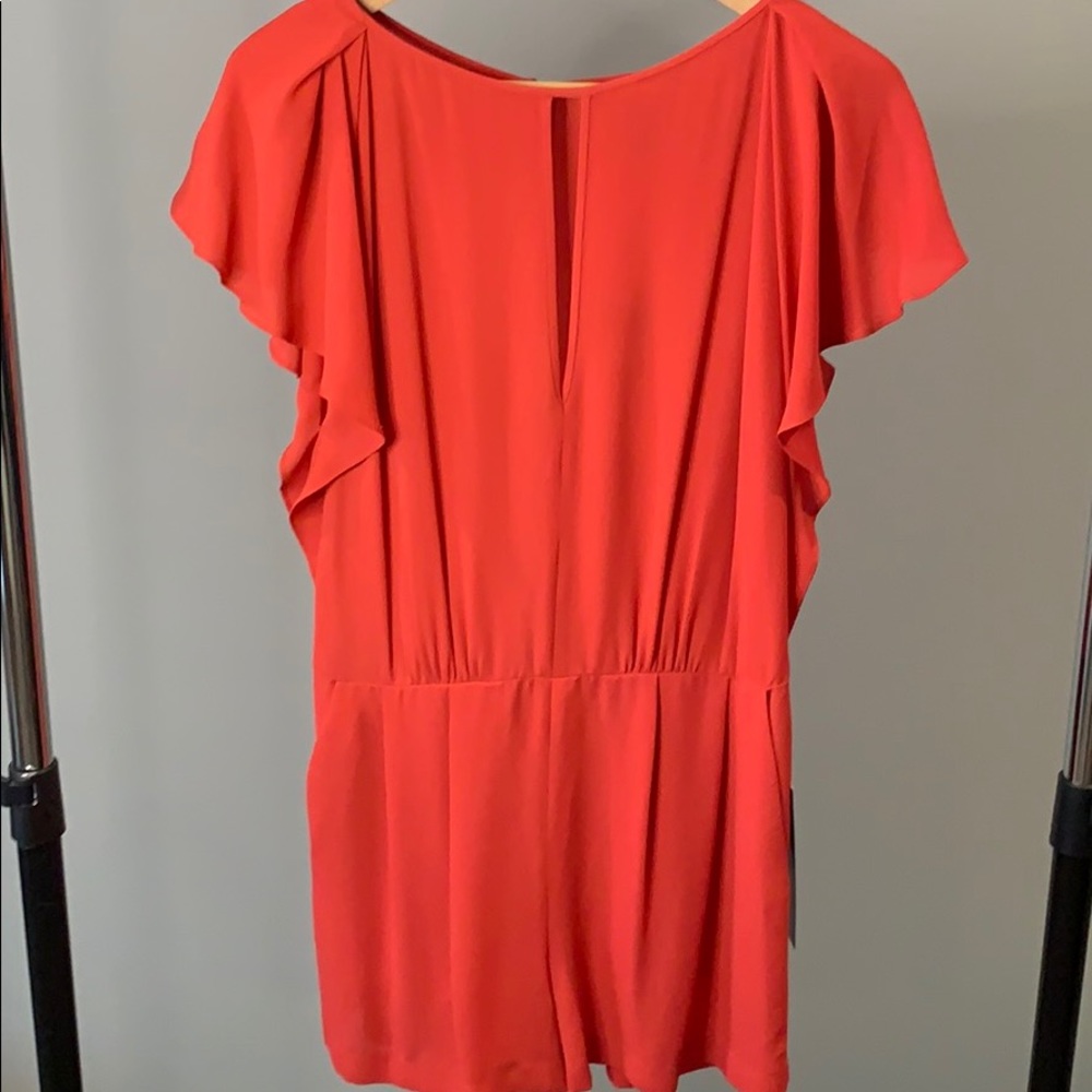 Coral Date Night Romper